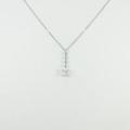 プラチナダイヤモンドネックレス 0．568ct・K・SI2・オーバルカット