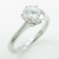 【リメイク】プラチナダイヤモンドリング 0．732ct・F・VVS1・VERYGOOD10％引き