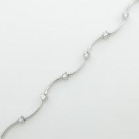 K18WG ダイヤモンドブレスレット10％引き