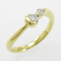 K18YG ダイヤモンドリング30％引き