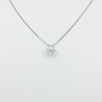 【リメイク】プラチナダイヤモンドネックレス 1．017ct・F・SI2・GOOD30％引き