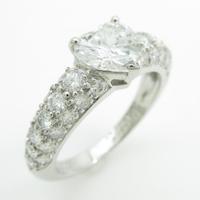 ヴァンクリーフ＆アーペル 1．01ct・D・VVS2・ハートシェイプ