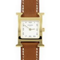 【sdty】【新品】エルメス HH1．201 Hウォッチ GP クォーツ