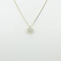 【新品】K18YG ダイヤモンドネックレス 0．375ct・H・SI2・GOOD10％引き
