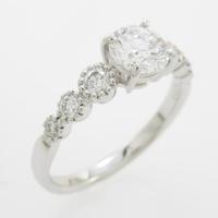 【リメイク】プラチナダイヤモンドリング 0．701ct・E・VS1・GOOD