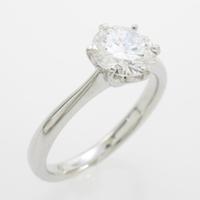 【リメイク】プラチナダイヤモンドリング 1．003ct・D・VS1・GOOD30％引き
