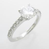 【リメイク】プラチナダイヤモンドリング 1．019ct・D・VS1・VERYGOOD30％引き