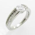プラチナダイヤモンドリング 0．513ct・F・VS2・GOOD