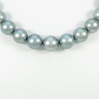 シルバークラスプ クロチョウパールネックレス