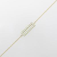 【リメイク】K18YG ダイヤモンドブレスレット