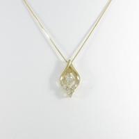 K18YG ダイヤモンドネックレス