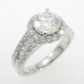 プラチナダイヤモンドリング 1．013ct・E・VVS2・VERYGOOD