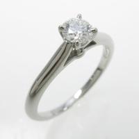 カルティエ MKコーフィル リング 0．25ct・E・VS1・3EXT