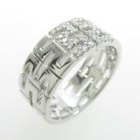 K18WG ダイヤモンドリング30％引き