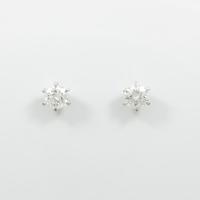 【リメイク】ST／プラチナダイヤモンドピアス 0．629ct・E?F・VS1?2・GOOD