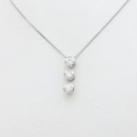 【新品】プラチナダイヤモンドネックレス 1．013ct・F・SI2・GOOD