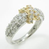 PT／K18YG パヴェ ダイヤモンドリング