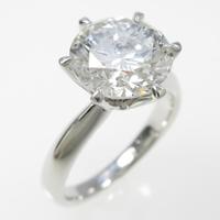 【リメイク】プラチナダイヤモンドリング 3．008ct・F・I1・GOOD