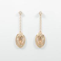 カルティエ ロゴ ドゥーブルC ピアス5％引き