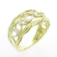 K18YG ダイヤモンドリング10％引き