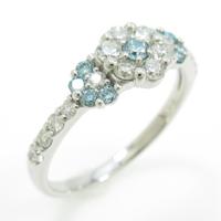 PT フラワー ダイヤモンドリング