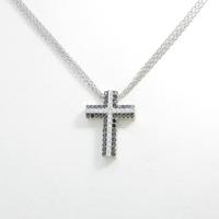 ポンテヴェキオ クロス ダイヤモンドネックレス10％引き