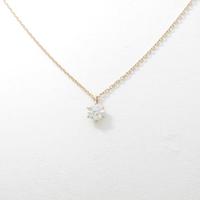 【ジュエリー在庫処分】【リメイク】K18PG ダイヤモンドネックレス 0．232ct・J・SI2・EXT