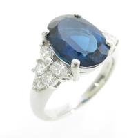 PT インディゴライトトルマリンリング