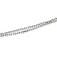 3mm 大き目のペンダントトップに最適な長アズキチェーン　40ｃｍ