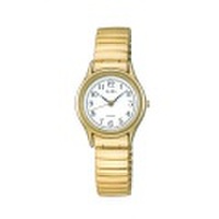 ALBA アルバ 伸縮バンド 女性用腕時計 AQHK440 電池式時計 蛇腹バンド じゃばら 伸び縮み　名入れ刻印可能、有料　ZAIKO