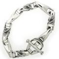 BWL(ビルウォールレザー)　U-JOINT Bracelet 全長21ｃｍ　B412