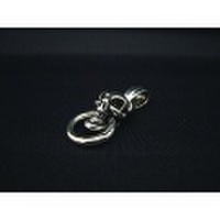 BWL(ビルウォールレザー)　ミディアムグッドラックスカルw/リングペンダント　PN877