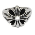 CHROME HEARTS(クロムハーツ)Cut Out CH Plus-LRG カットアウトCHプラスラージリングchr60