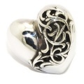 CHROME HEARTS(クロムハーツ)Ring-Heart Large ハートリング　ラージchr67