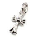 CHROME HEARTS(クロムハーツ)　18Kホワイトゴールド ベイビーファットチャーム ペンダント【トップのみ】　BABY FAT 18K WG