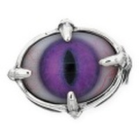 CRAZY PIG DESIGNS(クレイジーピッグ) フォークロウズアイリング(パープル/キャッツアイ)　#4