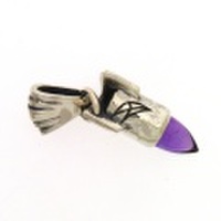 CRAZY PIG DESIGNS(クレイジーピッグ)　ロケットペンダントw/アメジスト Rocket w/Amethyst　#629