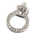 DUB Collection(ダブコレクション)DUBj-296-2 CZ Crown Ring Necklace クラウンリングネックレス【ＴＯＰのみ】