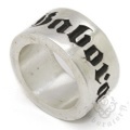 Gaboratory（ガボラトリー）　Wide Gaboratory Cigar Band Ring　ワイドガボラトリーシガーバンドリング　162-A