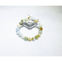 HC0215　【限定価格】　翡翠（ミックスカラー）AA　１０ｍｍ　ブレスレット