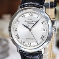 IWC ポートフィノ Ref.3209 ローマンインデックス シルバー文字盤 プラチナケース