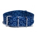 J.CREW ジェイ.クルー WATCH STRAP ウォッチ ストラップ (NAVY WHITE DAISY)
