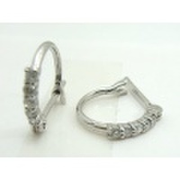 K18WG 　ダイヤモンド ピアス 彼女 誕生日 ジュエリー アクセサリー ∞ jka787