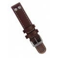Laco 401911 レザーベルト ブラウン 18mm幅