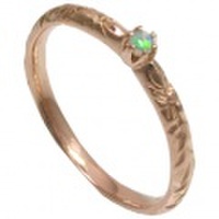 Luce - K14PG ルーチェリング 10月オパール