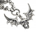 ROCK’N ROYAL(ロックンロイヤル)NECKLACEw/WINGED SKULLネックレスSRRP185【新作】