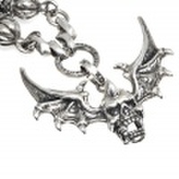 ROCK’N ROYAL(ロックンロイヤル)NECKLACEw/WINGED SKULLネックレスSRRP185【新作】