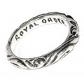 ROYAL ORDER(ロイヤルオーダー)　【人気ペアリング】RIBBON BAND RING リボンバンドリング　SR30