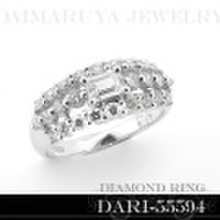 SARI-62096　パパラチアサファイア 指輪 リング プラチナ900 ダイヤモンド