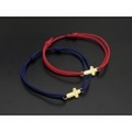 SYMPATHY OF SOUL（シンパシーオブソウル）　Gravity Cross Cord Bracelet & Anklet - K18Yellow Gold（グラビティークロスコードブレスレット&アンクレット - K18イエローゴールド）